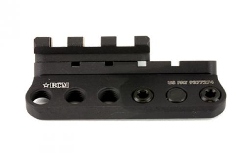 Bravo Company BCMGUNFIGHTER 1913 Modular KeyMod Light Mount, Fits 1913 Rail, Black BCM-1913LM-KM