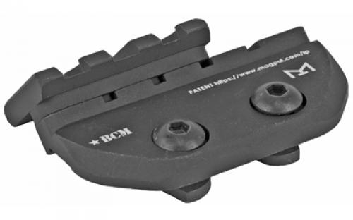 Bravo Company BCMGUNFIGHTER, Offset Light Mount, MLOK Compatible, Picatinny Rail for SureFire Scout Light, Black BCM-1913LM-MCMR