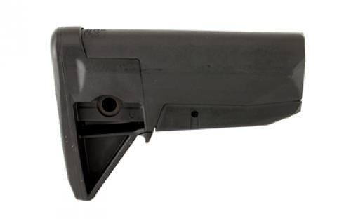 Bravo Company BCMGUNFIGHTER Mod 0 Adjustable Stock, Fits Mil Spec Buffer Tube, Black BCM-GFS-MOD-0-BLK