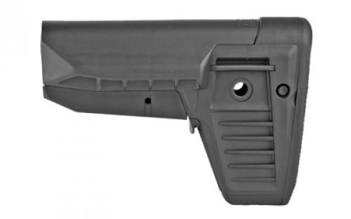 Bravo Company BCMGUNFIGHTER Mod 1 Stock, SOPMOD (Widebody), Storage Compartment, Black BCM-GFS-MOD1-SPMD-BLK