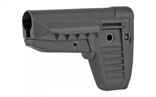 Bravo Company BCMGUNFIGHTER Mod 1 Stock, SOPMOD (Widebody), Storage Compartment, Black BCM-GFS-MOD1-SPMD-BLK