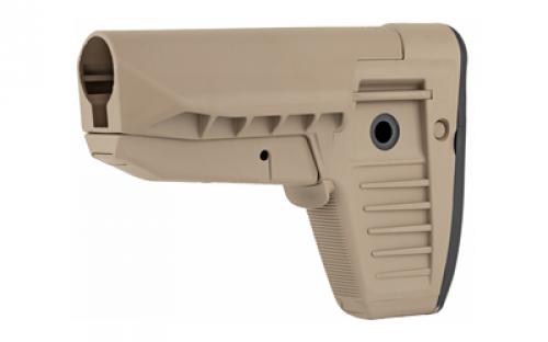 Bravo Company BCMGUNFIGHTER Mod 1 Stock, SOPMOD (Widebody), Storage Compartment, Flat Dark Earth BCM-GFS-MOD1-SPMD-FDE