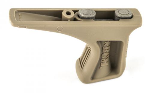 Bravo Company BCMGUNFIGHTER, Kinesthetic Angled Grip, Fits KeyMod, Flat Dark Earth BCM-KAG-KM-FDE