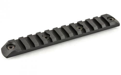 Bravo Company Keymod Rail, Aluminum, Fits AR Rifles, 5.5 Picatinny Rail, Fits KeyMod, Black BCM-KMR-1913-A5