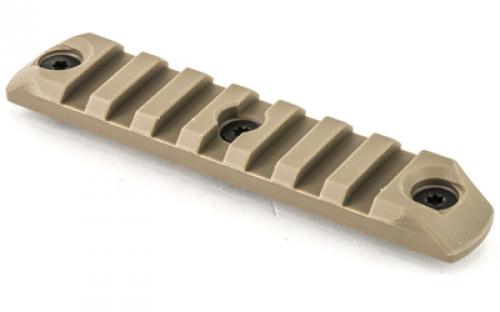 Bravo Company 4" Keymod Rail, Nylon, Fits AR Rifles, Picatinny, Flat Dark Earth Color BCM-KMR-1913-N4-FDE