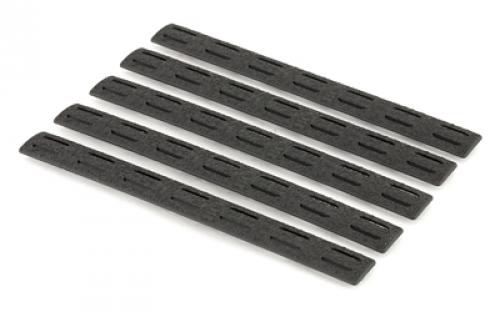 Bravo Company 5.5 KeyMod Rail Panel Kit, 5 Pack, Black BCM-KMR-RP-BLK-5