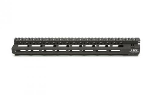 Bravo Company 15 MLOK Compatible Modular Rail (MCMR), For AR Rifles, Black BCM-MCMR-15-556-BLK