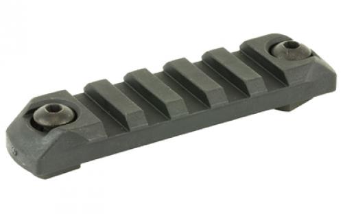 Bravo Company 3 Polymer Picatinny Rail Section, MLOK Compatible, Black BCM-MCMR-1913-N3-BLK