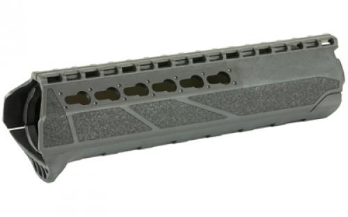 Bravo Company BCMGUNFIGHTER, Polymer KeyMod Rail (PKMR), Mid Length, Fits AR Rifles, Fits Mid Length Gas Systems With Mil Spec Front Sight Base and Triangle M16 Style Hand Guard Retaining Cap, Black BCM-PKMR-MID-BLK