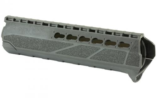 Bravo Company BCMGUNFIGHTER, Polymer KeyMod Rail (PKMR), Mid Length, Fits AR Rifles, Fits Mid Length Gas Systems With Mil Spec Front Sight Base and Triangle M16 Style Hand Guard Retaining Cap, Black BCM-PKMR-MID-BLK