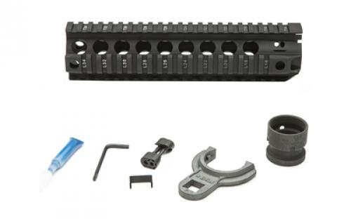 Bravo Company Quad Rail, Picatinny Rail, Fits AR Rifles, 9, Black BCM-QRF-9-556-BLK