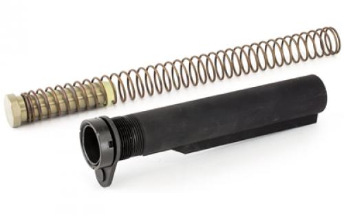 Bravo Company Stock Hardware Mount Kit, Fits AR Rifles, Mil-Spec Buffer Tube, Stock Kit Contains Buffer, Tube, Spring, & Hardware, Black BCM-STOCK-HARDWARE-KIT