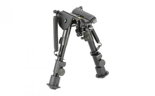 BLACKHAWK Sportster Adjustable Bipod, 6-9, Black 71BP03BK