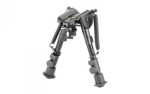 BLACKHAWK Sportster Adjustable Bipod, 6-9", Black 71BP03BK