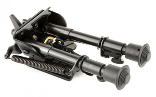 BLACKHAWK Sportster TraverseTrack Bipod, 6-9", Black 71BP09BK