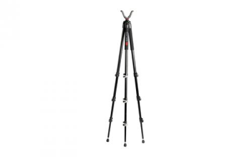 BOG Adrenaline Tripod, Aluminum Construction, Matte Finish, Black 1100482
