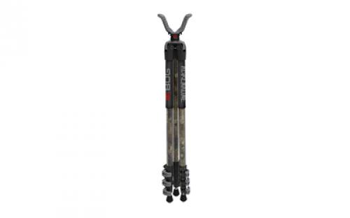 BOG Adrenaline Tripod, Aluminum Cunstruction, Matte Finish, Camo, Includes USR Shooting Yoke 1100488