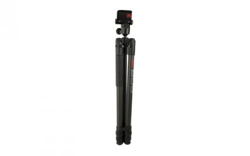 BOG Deathgrip Infinite, Tripod, Carbon Fiber Construction, Matte Finish, Includes Adjustable Deathgrip Clamp, Ball Head Mount 1163389