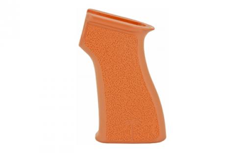 US Palm Pistol Grip, Fits AK-47/AK-74/AKM/PKM, Grip Screw And Washer Included, BakeLite Orange Finish GR087