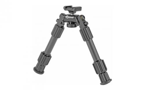 Caldwell Accumax Picatinny Rail Bipod, Carbon Fiber, 6"-9", Black 1081952