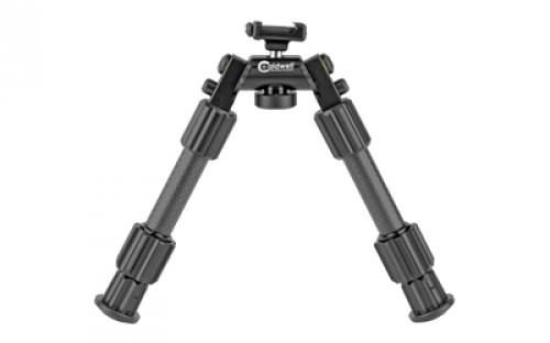 Caldwell Accumax Picatinny Rail Bipod, Carbon Fiber, 6"-9", Black 1081952