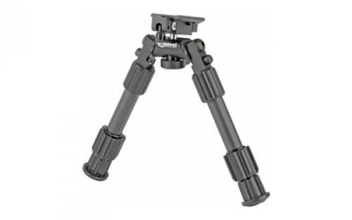 Caldwell Accumax Swivel Stud Bipod, Carbon Fiber, 6-9, Black 1092515
