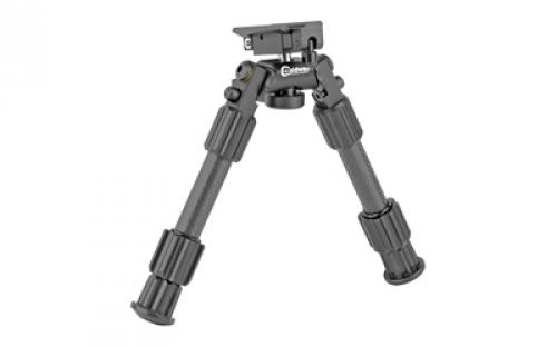 Caldwell Accumax Swivel Stud Bipod, Carbon Fiber, 6"-9", Black 1092515