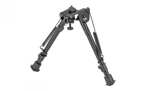 Caldwell XLA Fixed Bipod, Attaches to Picatinny Rail, Aluminum, 9"-13", Black 403215