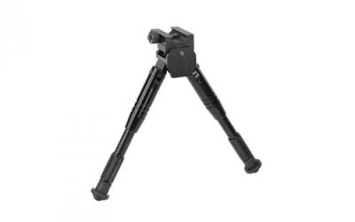 Caldwell Prone Bipod, Attaches to Picatinny Rail, Fits AR Rifles, Black 531123