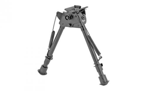 Caldwell XLA Pivot Bipod, Attaches to Sling Swivel, Aluminum, 9"-13", Black 571429