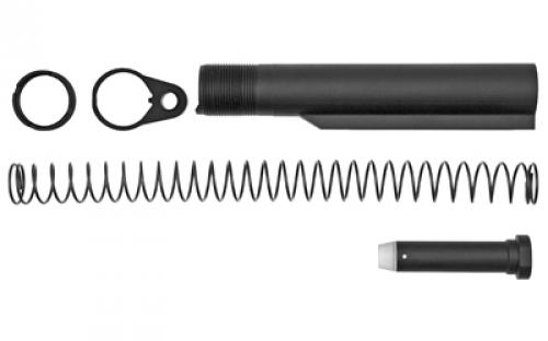 CMC Triggers Mil Spec Buffer Tube Kit, Black, 6 Position Tube, Spring, Buffer, Locking Ring & Nut, AR-15 81626