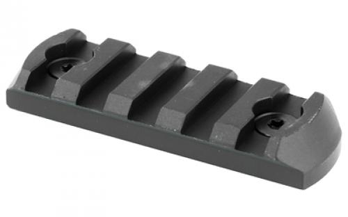 CMMG KeyMod Accessory Rail, 5 Slots, Aluminum, Fits AR Rifles, Black 55DA299