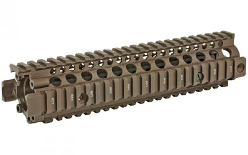 Daniel Defense MK18 RIS II Rail, Free Float Forend, Fits AR Rifles, 9.55, Flat Dark Earth 01-004-08020-011