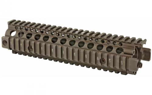 Daniel Defense MK18 RIS II Rail, Free Float Forend, Fits AR Rifles, 9.55", Flat Dark Earth 01-004-08020-011
