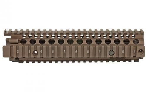 Daniel Defense MK18 RIS II Rail, Free Float Forend, Fits AR Rifles, 9.55", Flat Dark Earth 01-004-08020-011