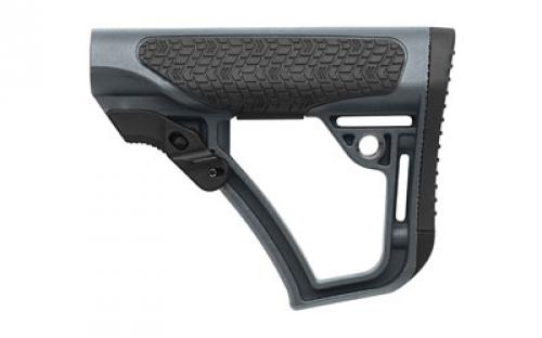 Daniel Defense Mil-Spec Collapsible Buttstock, Fits AR Rifles, Tornado Gray 21-091-04179-012