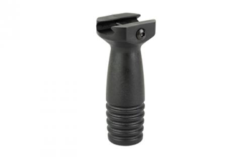 Ergo Grip Pop Bottle, Vertical Grip, Fits Picatinny Rails, Matte Finish, Black 4253-BK