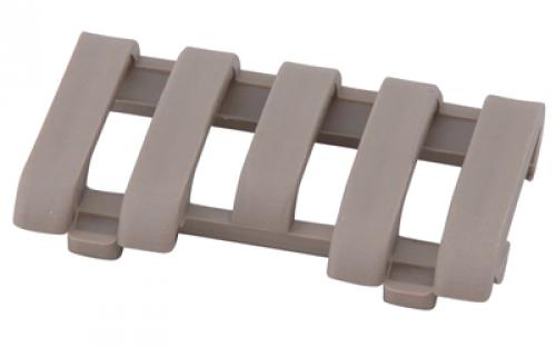 Ergo Grip Wire Loom Rail Covers, Fits Picatinny Rail, 5 Slot, Flat Dark Earth 4380-DE