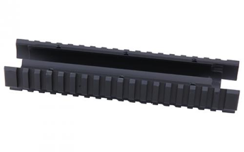 Ergo Grip Tri-Rail Forend, Fits Mossberg 500/590 with 6 15/16 Forend, Matte Finish, Black 4865