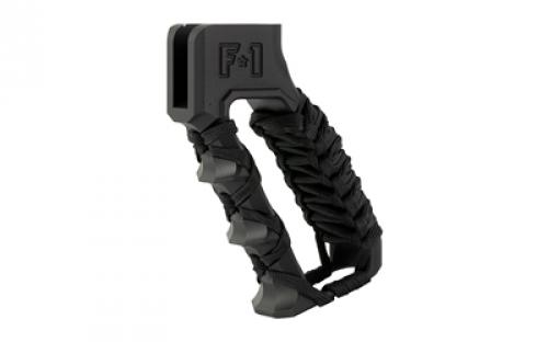 WATCHTOWER - F-1 GRP, Style 2 Grip, Fits AR Rifles, Anodized Finish, Black, Paracord Wrapped GRP-ST2-PC