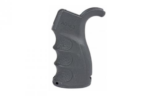 F.A.B. Defense Pistol Grip, AG-43, Tactical/Ergonomic Grip, Fits  AR Rifles, Black FX-AG43B