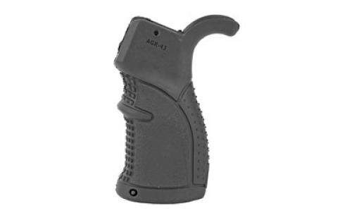 F.A.B. Defense AGR-43, Pistol Grip, Rubberized And ERGOnomic, Fits AR Rifles, Black FX-AGR43B