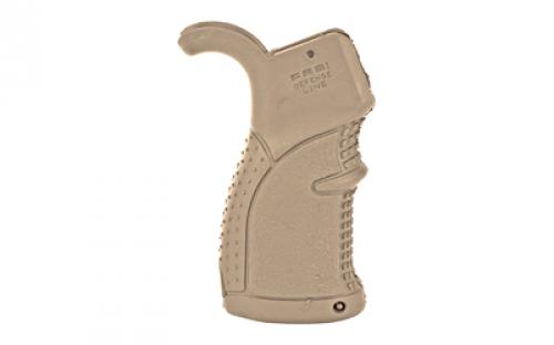 F.A.B. Defense AGR-43, Pistol Grip, Rubberized And ERGOnomic, Fits AR Rifles, FDE FX-AGR43T