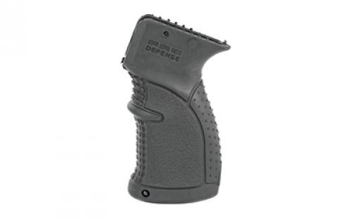 F.A.B. Defense Pistol Grip, AGR-47, Fits AK-47, Rubberized, Black FX-AGR47B