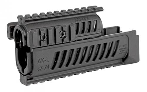 F.A.B. Defense AK-47 Quad Rail Handguard, Fits AK-47, Polymer, Black FX-AK47B