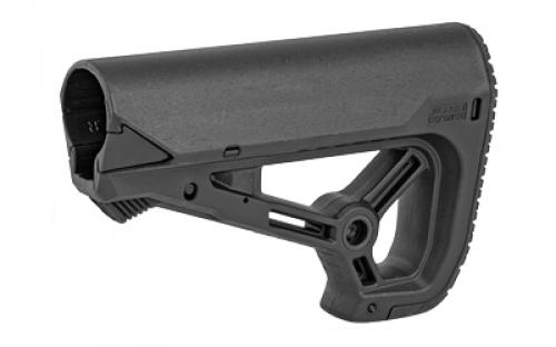 F.A.B. Defense GL-Core S AR-15 Buttstock, Small and Compact Design, Fits Mil-Spec And Commercial Tubes, Black FX-GLCORES