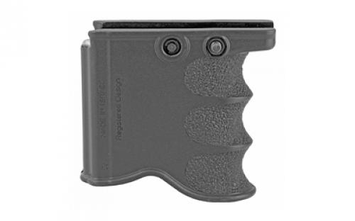 F.A.B. Defense Foregrip and Spare Magazine Holder, Fits Picatinny Rails, Accepts AR-15 Magazines, Black FX-MG20B