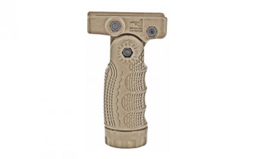 F.A.B. Defense T-FL 7 Position Vertically Folding Foregrip, Fits Picatinny Rails, Flat Dark Earth FX-TFLT