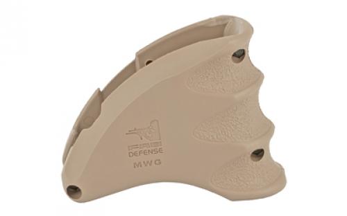 F.A.B. Defense Mag-Well Grip and Funnel, Fits AR-15, Flat Dark Earth FX-MWGT