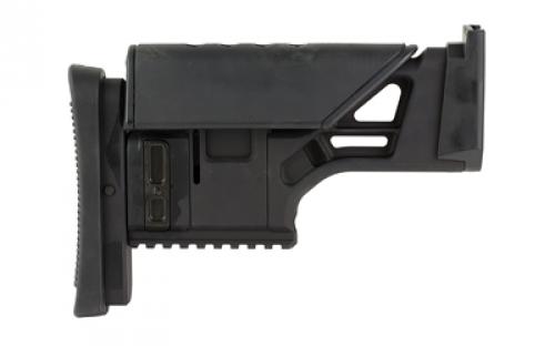 FN America SSR Rear Stock, Adjustable Length of Pull and Cheek Height, Fits FN SCAR 16S/17S, Black 20-100566